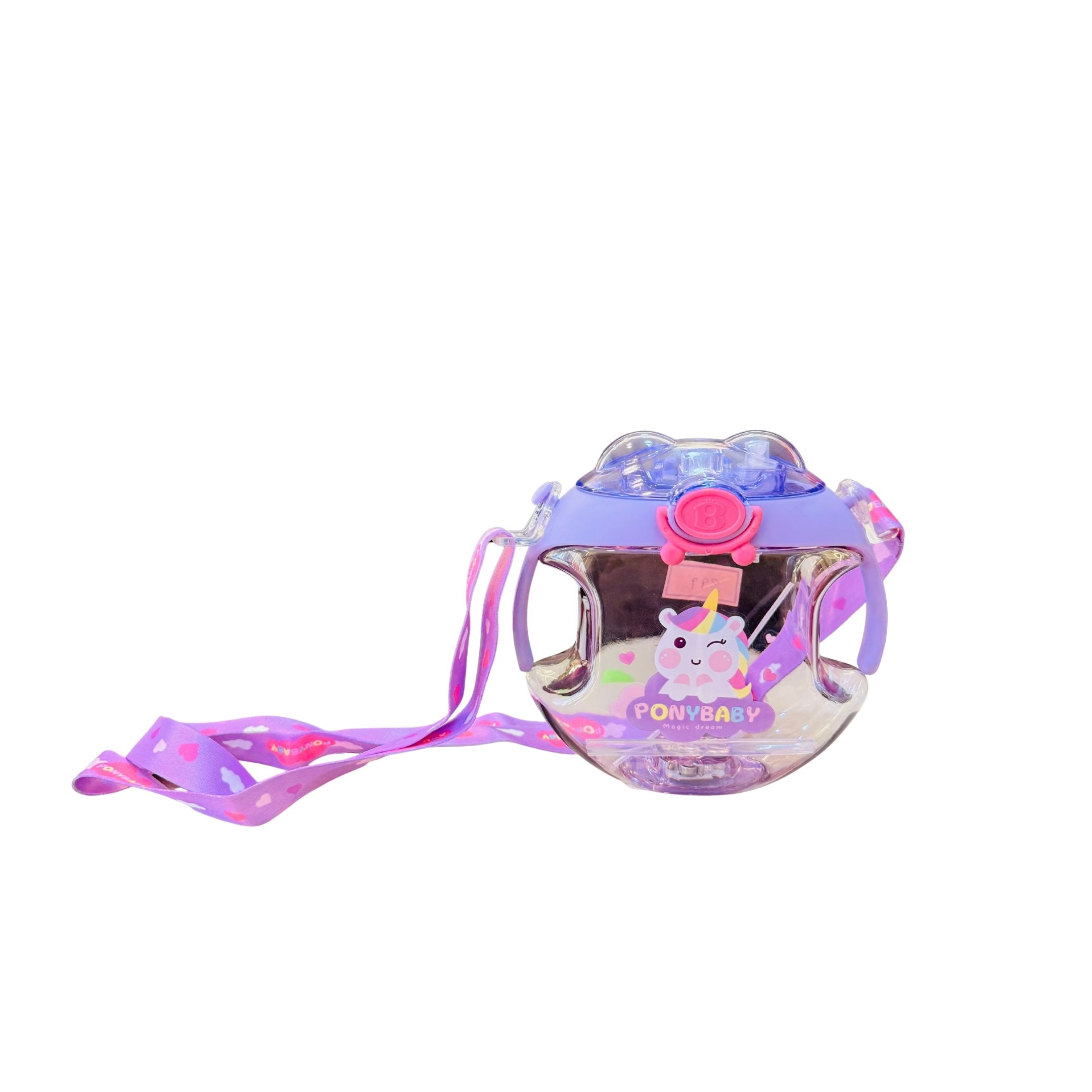 🦄Unicorn Kids Training Sipper Bottle with Strap🍼