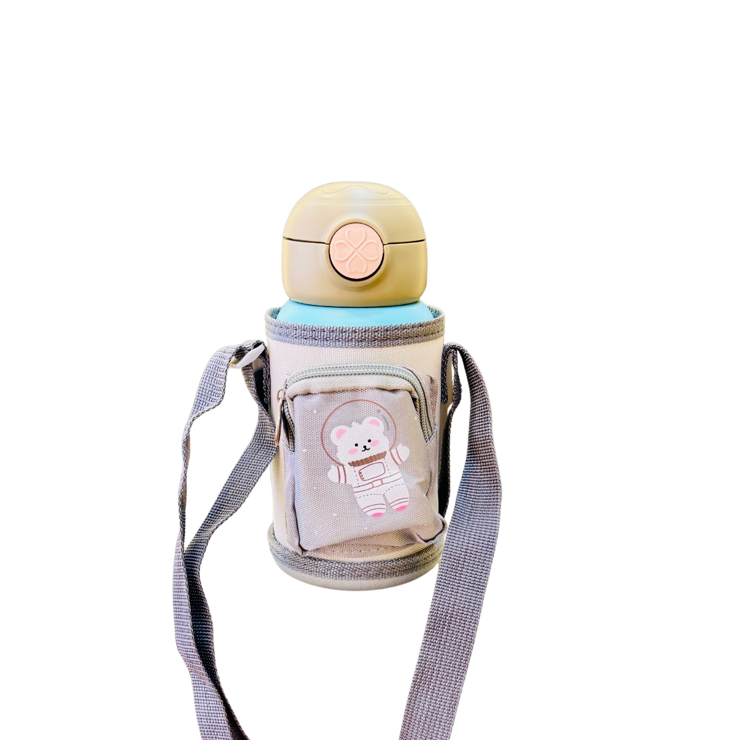 Kids Insulated Water Bottle with Sling Cover