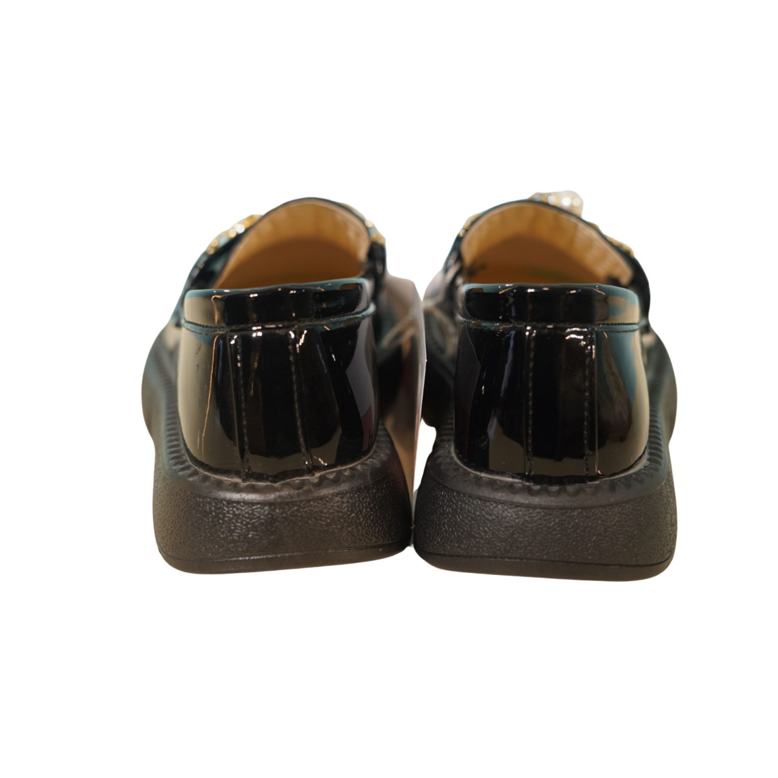 The Pearl-Accent Croc Loafer